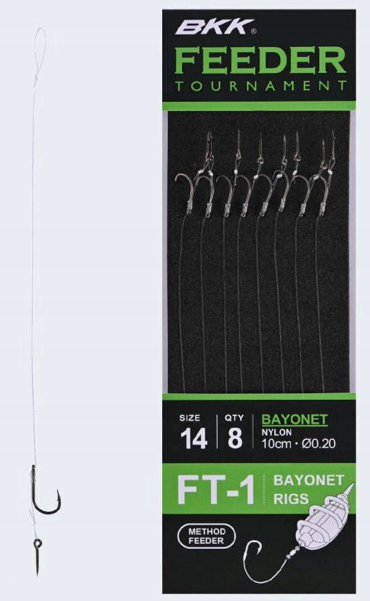 Przypony Bkk Feeder Tournament FT-1 Bayonet Rigs #6
