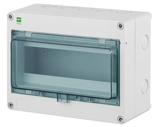 Hermetický rozvaděč Hermetica Rn 1×8+2 IP65