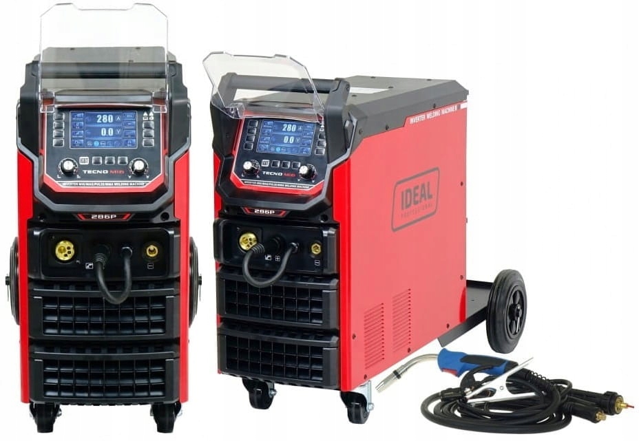 Półautomat spawalniczy Tecno Mig 286 Pulse Synergic LCD Ideal Mig/mag Mma P