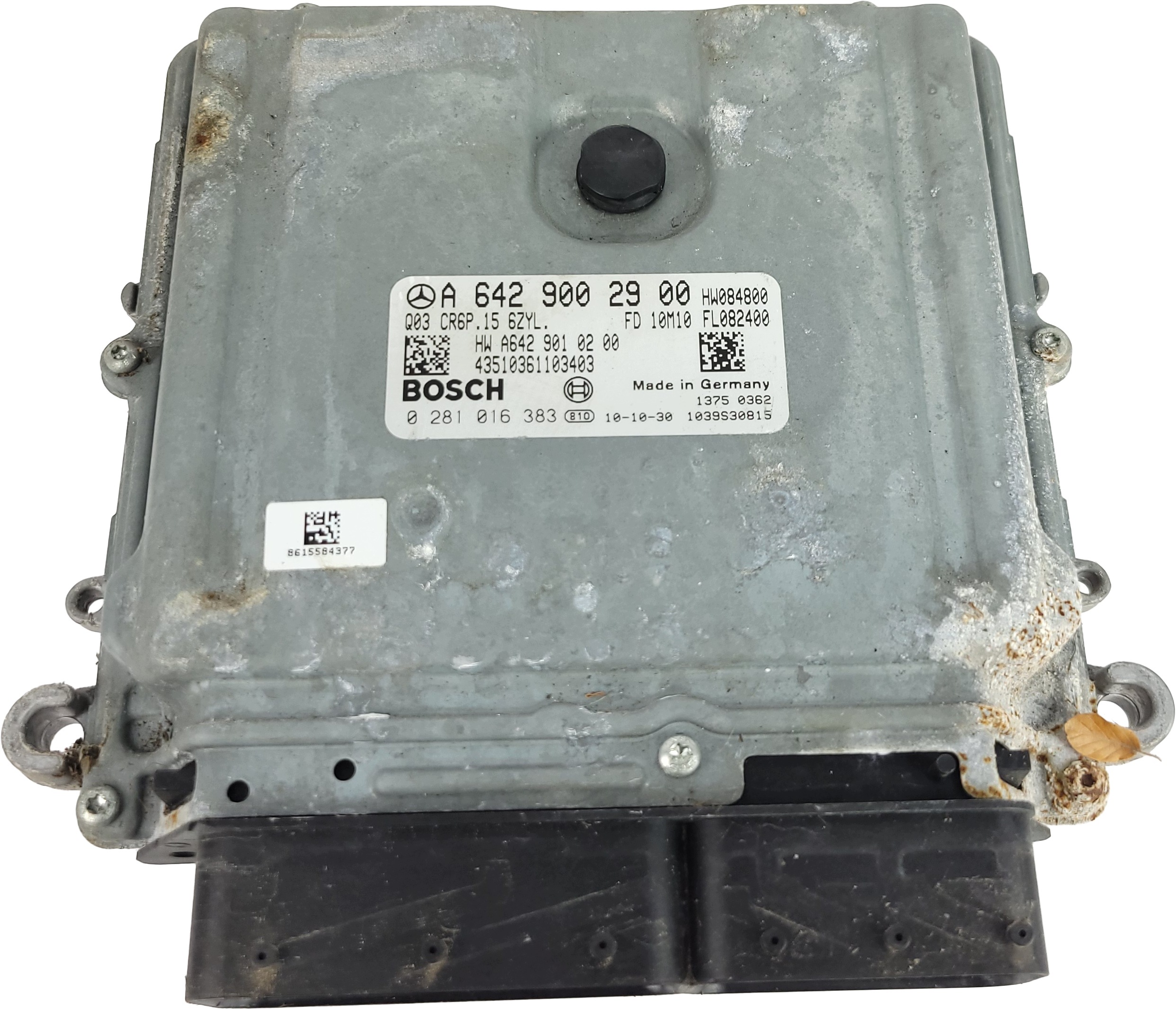 MERCEDES GLK X204 computer control unit of the engine A6429002900 0281016383