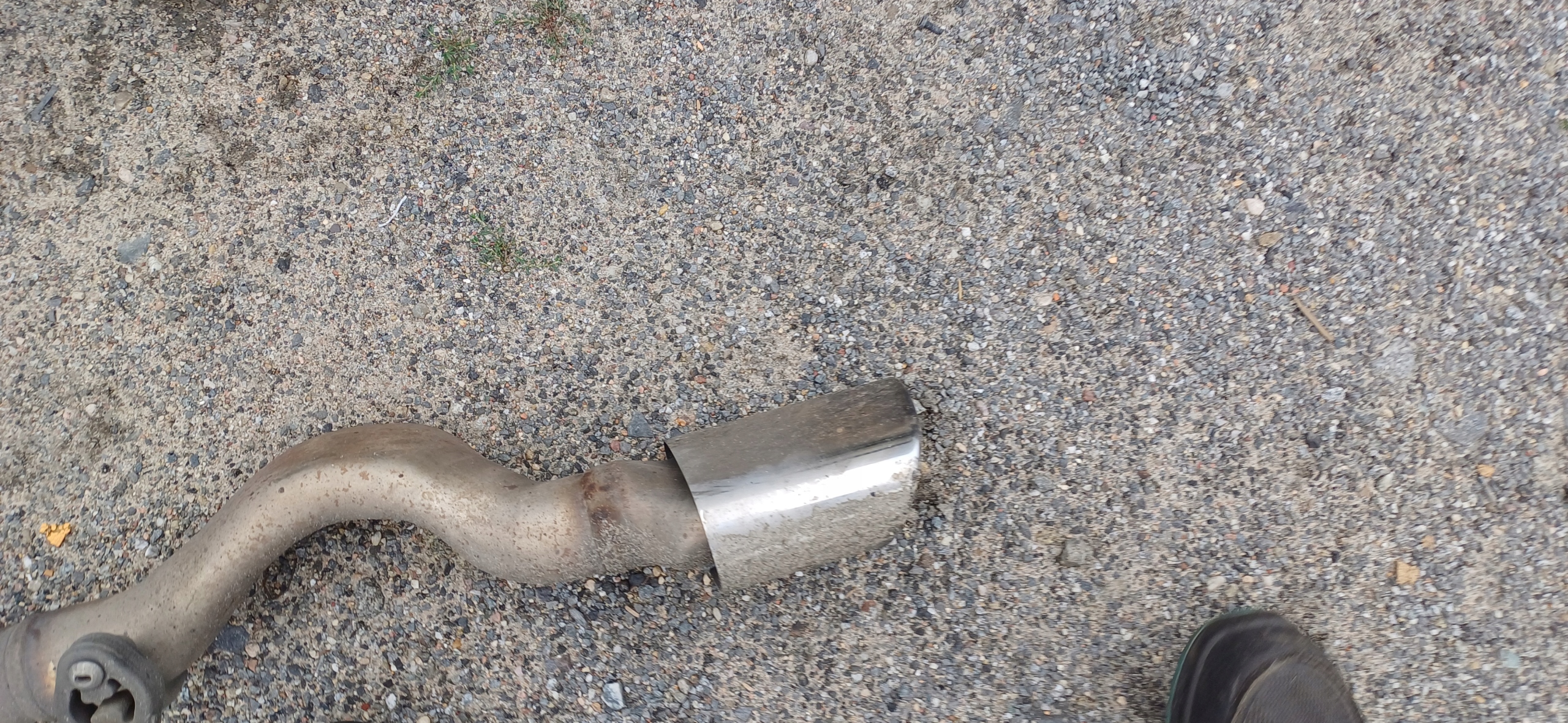 MERCEDES W169 2.0 CDI pipe exhaust exhaust pipe
