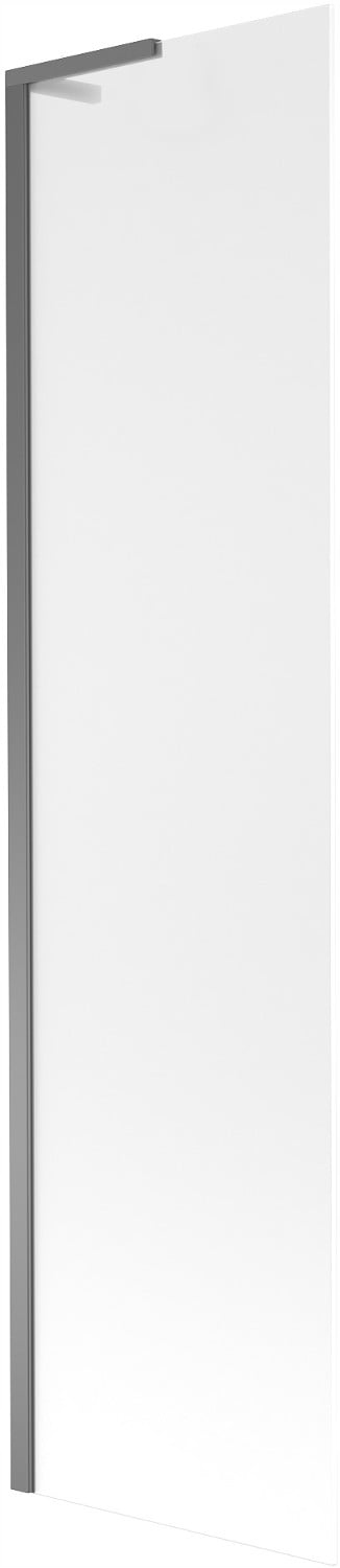 Mexen Next L paraván vanový 1-křídlový 50 x 150 cm, mat, gun metal 895-05