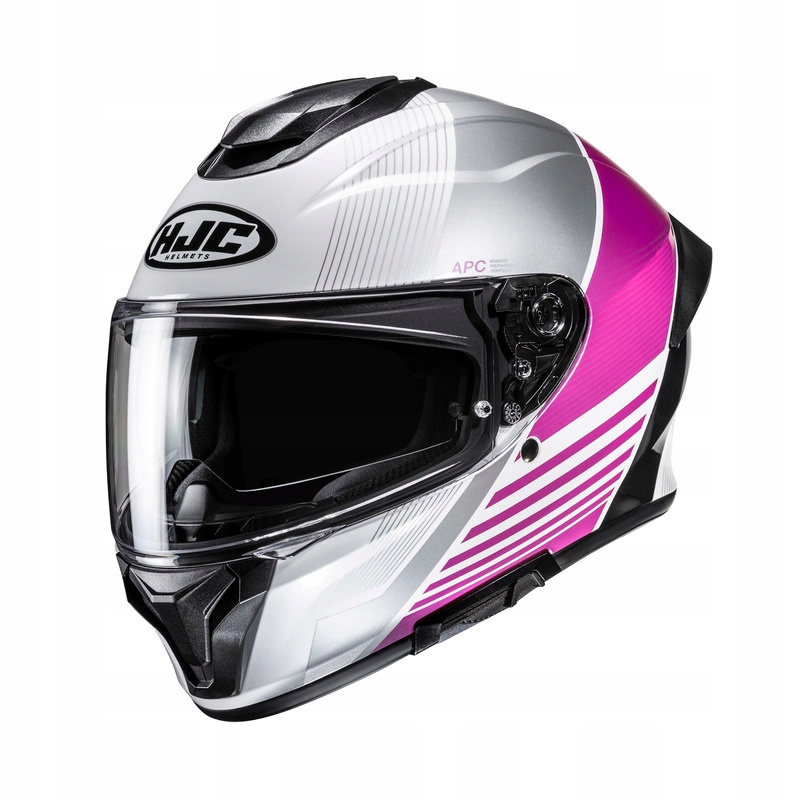 Motocyklová Prilba Hjc C71 Morix White Pink