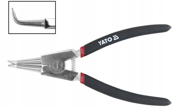 

Yato Szczypce Segera Zewnętrzne Wygięte 150 MM