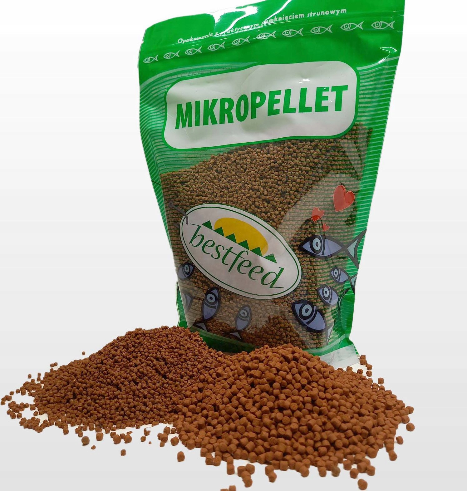 Pellet zanętowy Bestfeed 2mm op.800g Brzoskwinia