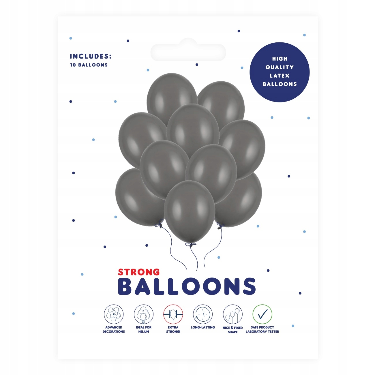 

Balony na Urodziny Roczek szare 27cm pastelowe 10x