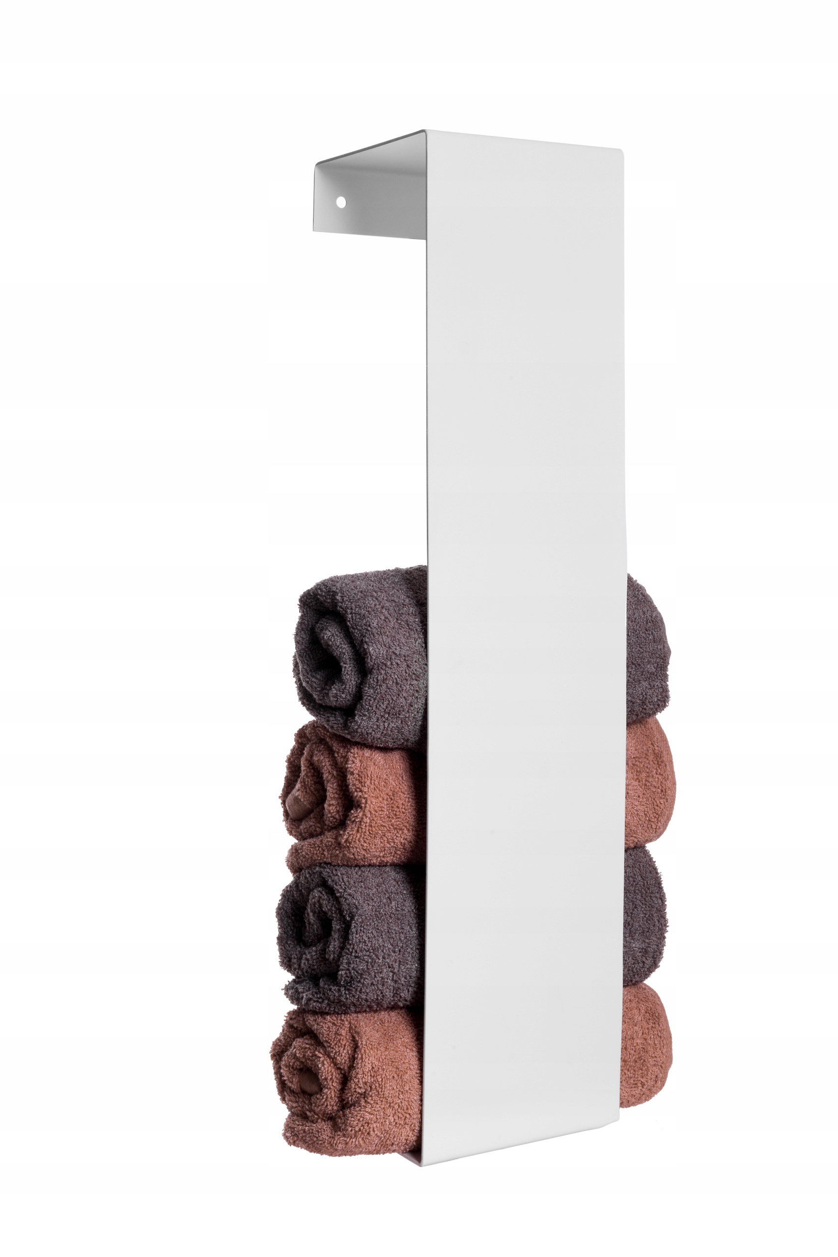 WIESZAK NA RĘCZNIKI ŚCIENNY BIAŁY LOFT Alessia