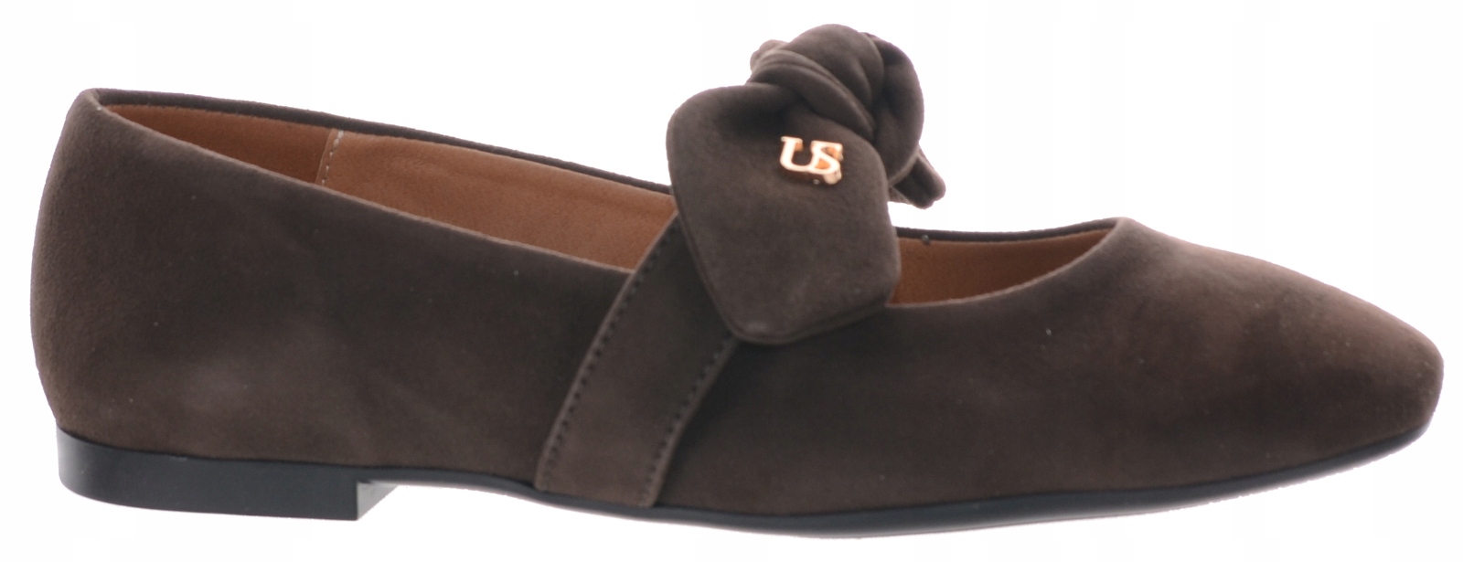 Dámské Kožené Baleríny Hnědé Měkké Lehké Dámské Pohodlné Ulmani 38