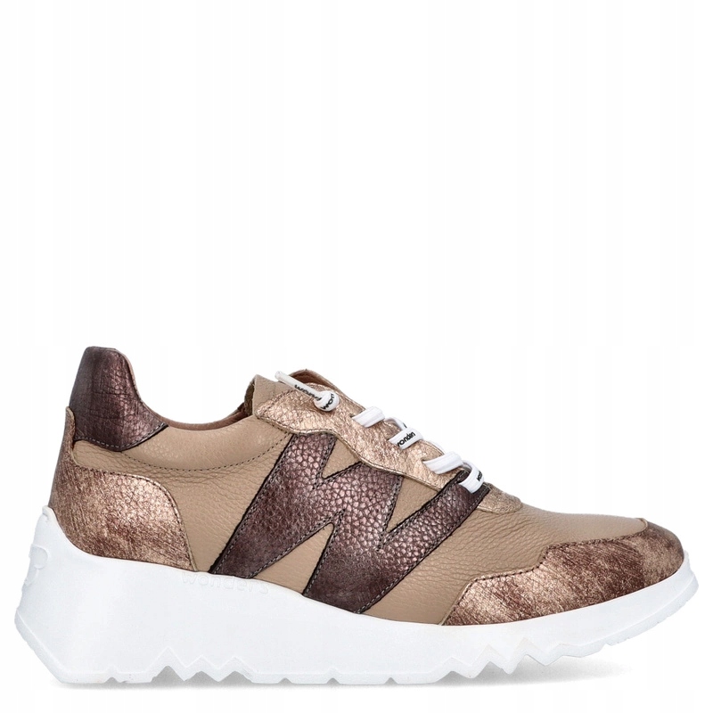 Španělské prémiové tenisky Wonders E-6760 Zlaté 36