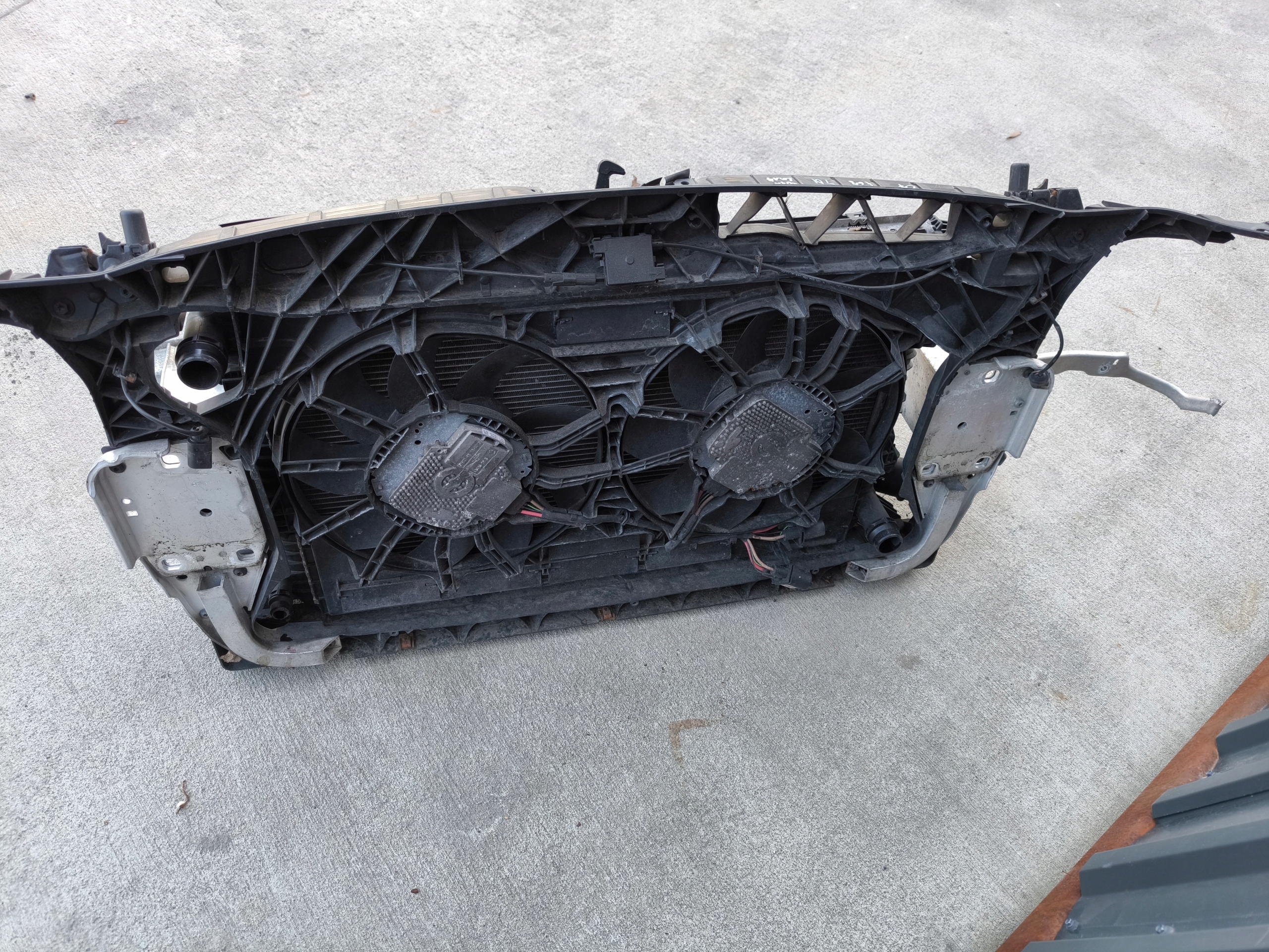support panel for radiators complete AUDI A6 C7 A7 4G 3.0 TDI 2011-2016 complete !!!