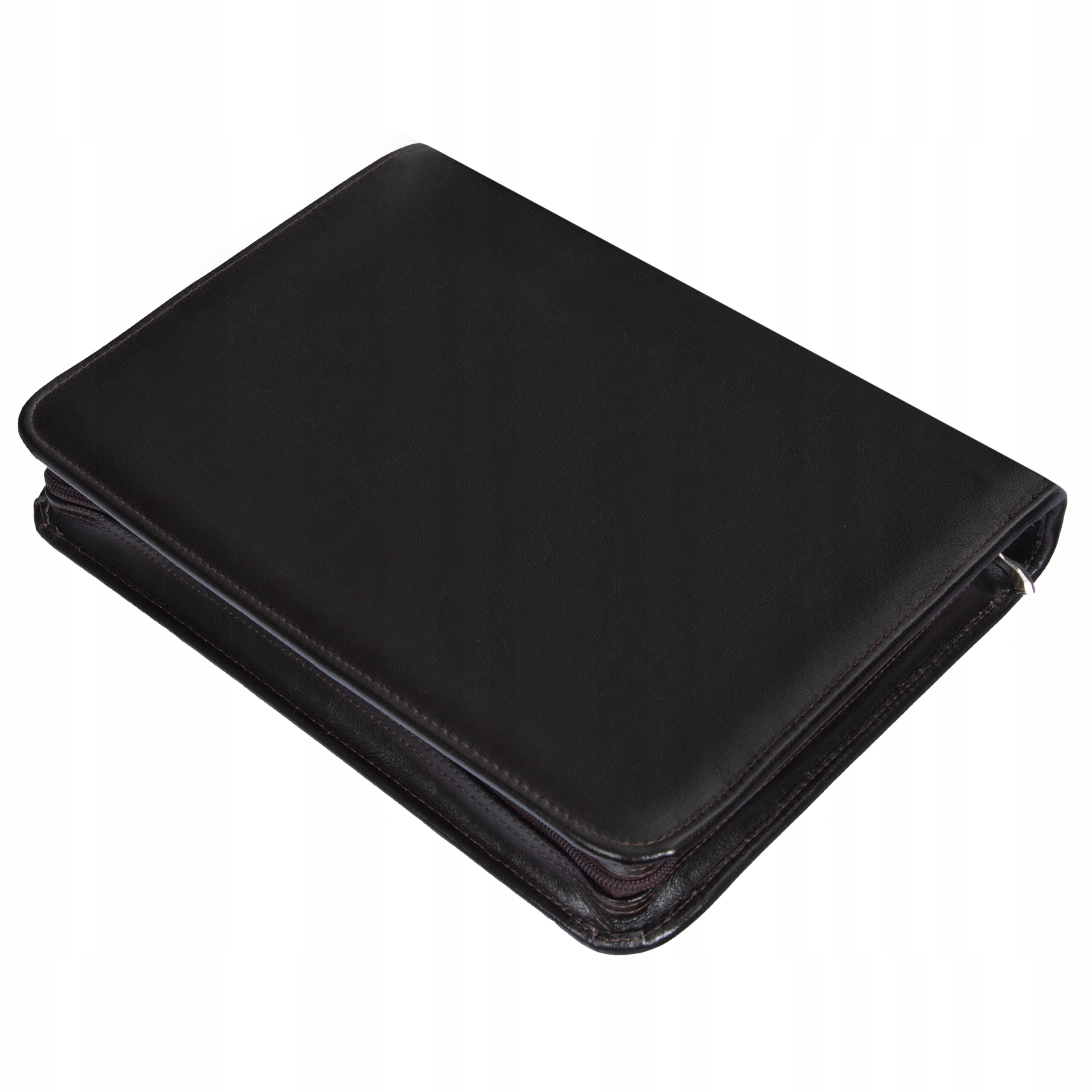 Organizer Aktówka A4 kalkulator BWS04 skóra czek. Materiał dominujący skóra naturalna