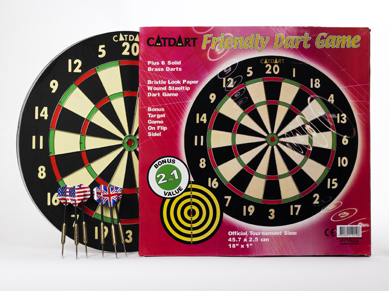 Rodzinna Gra dla DZIECI Zestaw do Gry w Darta Model Catdart