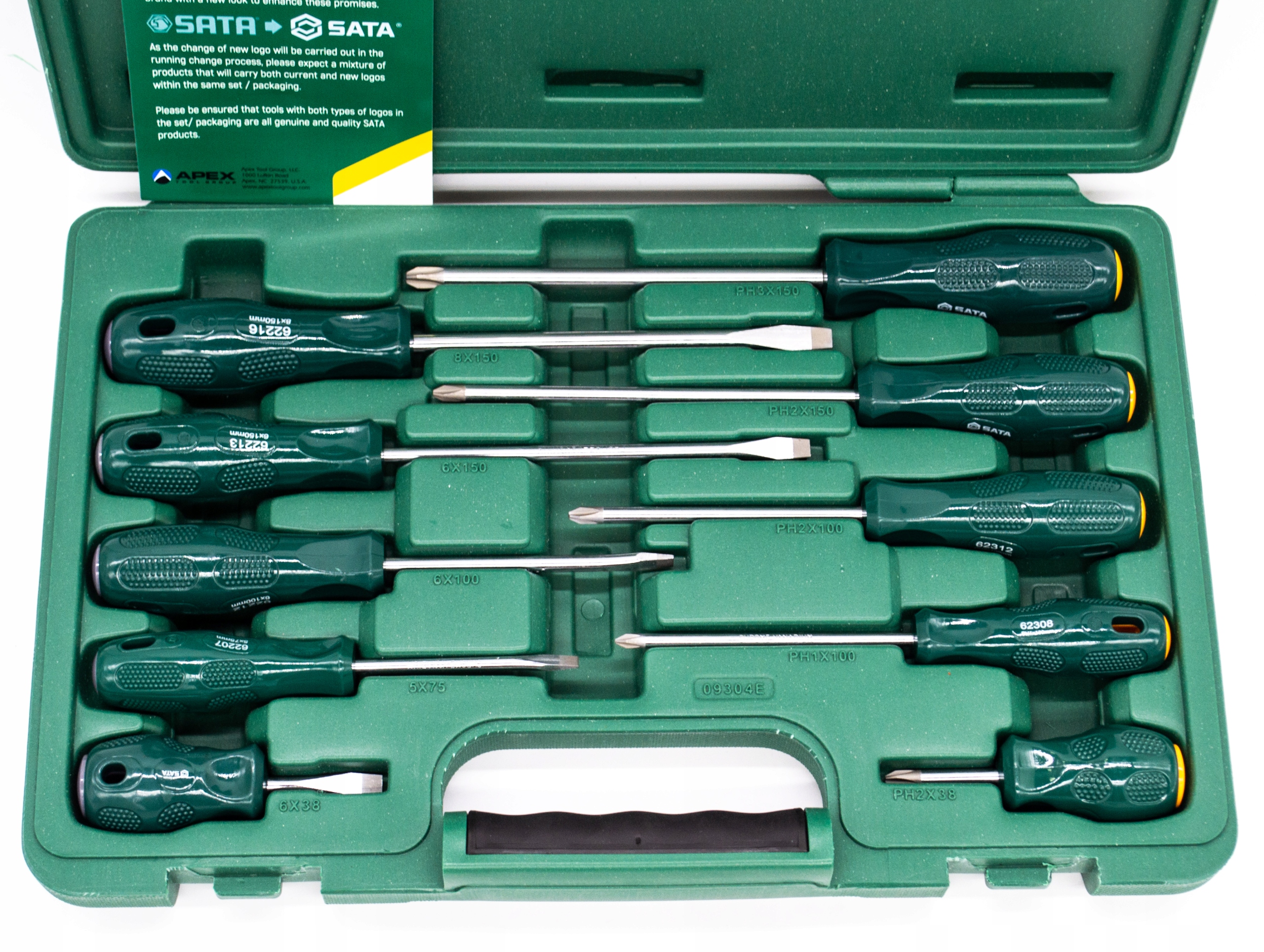 WKRETAKI SRUBOKRETY SLUSARSKIE SATA ZESTAW 10szt Producent code GL09304E