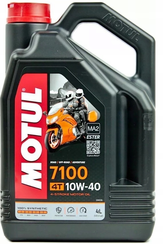 

Motul 7100 4T Ester 10W40 Ester MA2 4L