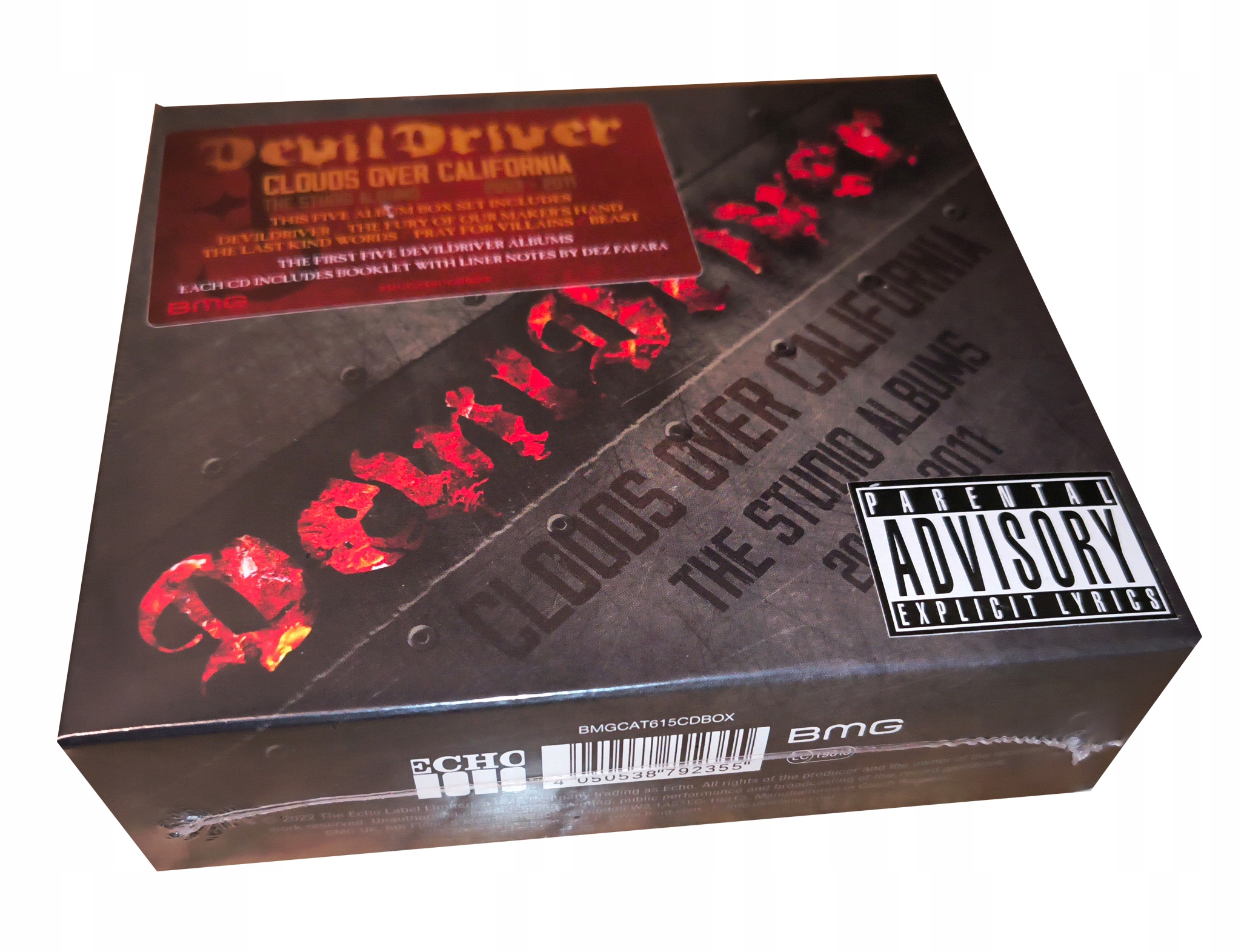 Devildriver Clouds Over California The Studio Albums 2003–20115CD Box