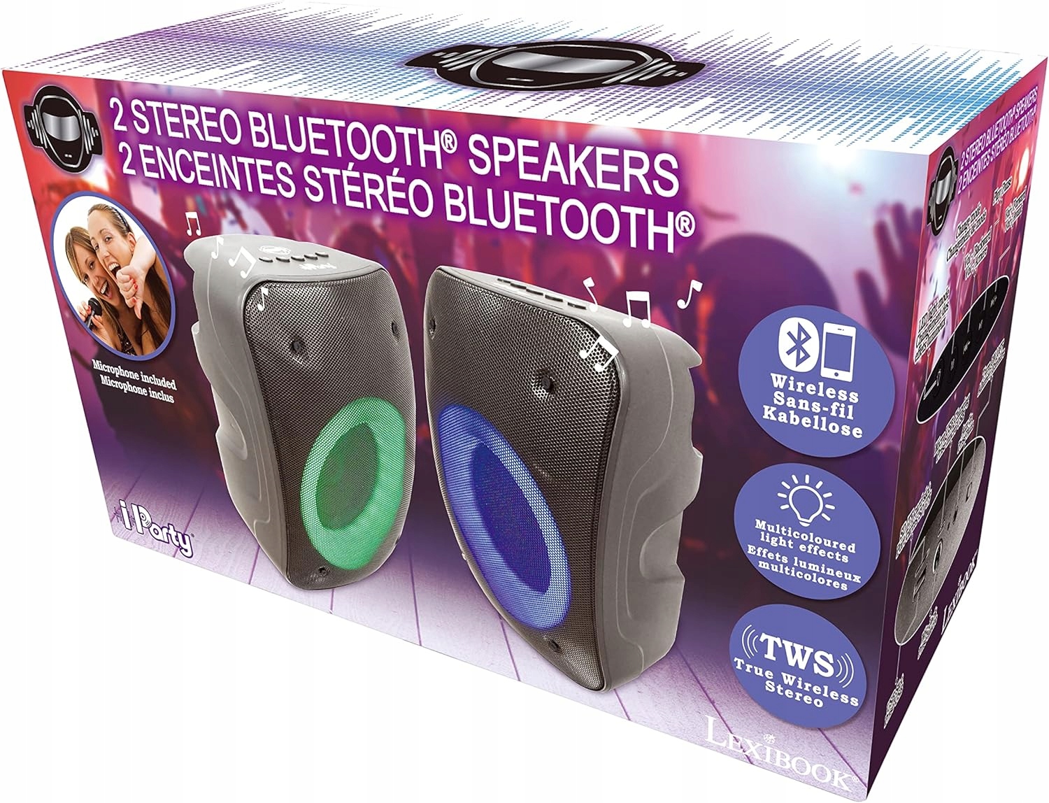 Lexibook Sada reproduktorů s mikrofonem iParty
