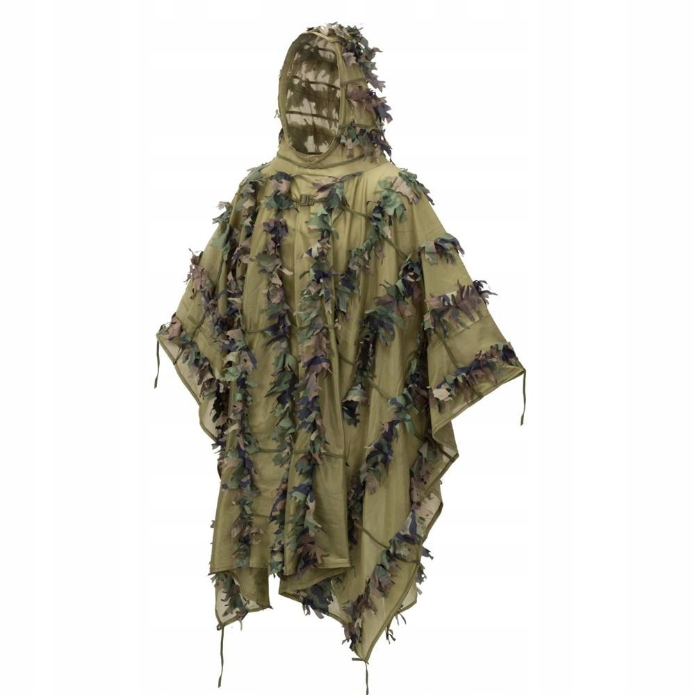 Helikon Strój maskujący Leaf Ghillie Poncho Us Woodland