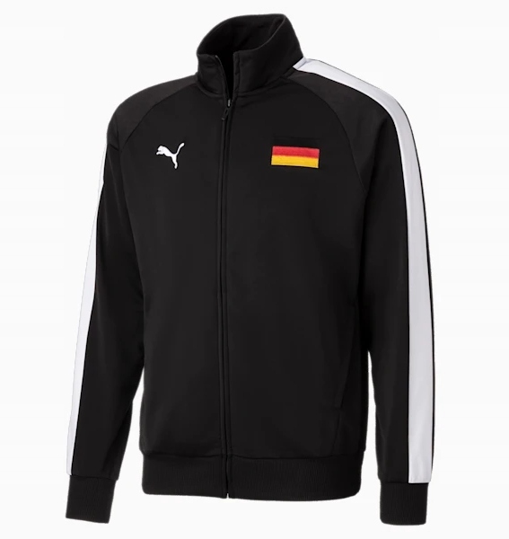 Bluza męska czarna Puma Deutschland Euro Zip r.S