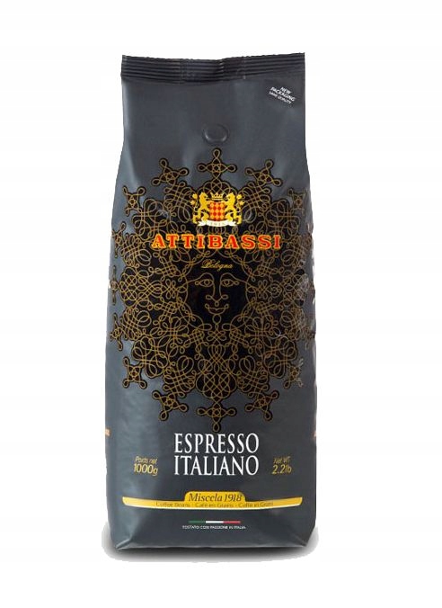 Kawa ziarnista mieszana Attibassi Espresso Italiano Miscela 1918 1000 g