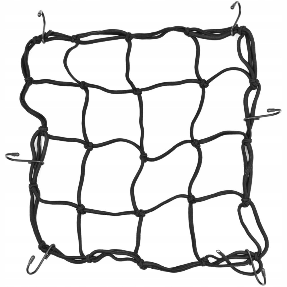 UNIWERSALNA SIATKA NA BAGAŻ MOTOCYKLOWA pająk