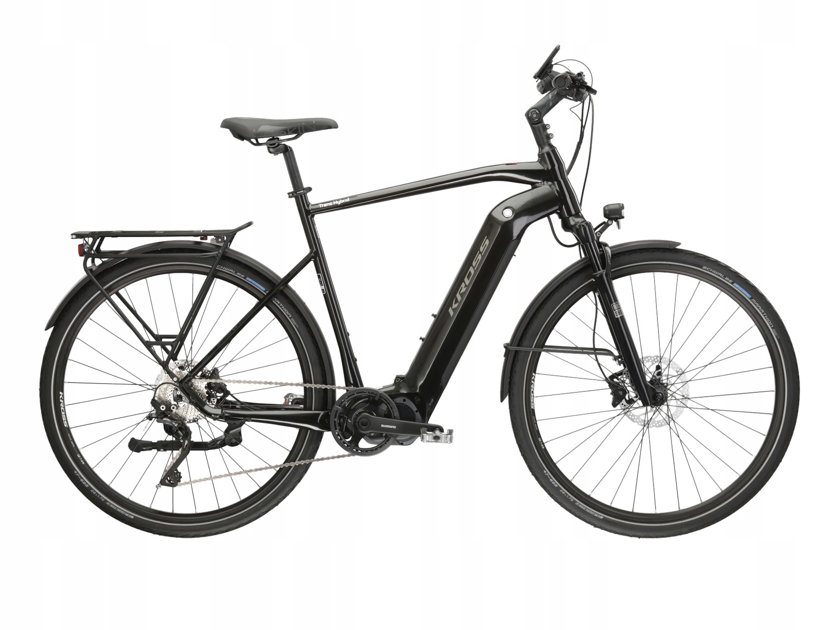 Rower elektryczny Kross Trans Hybrid 6.0 rozmiar M Czarny
