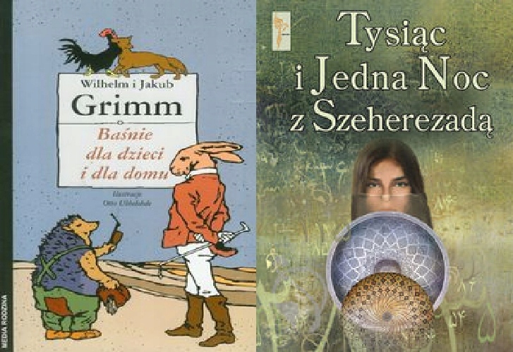 Baśnie dla dzieci Grimm Tysiąc i Jedna Szeherezadą