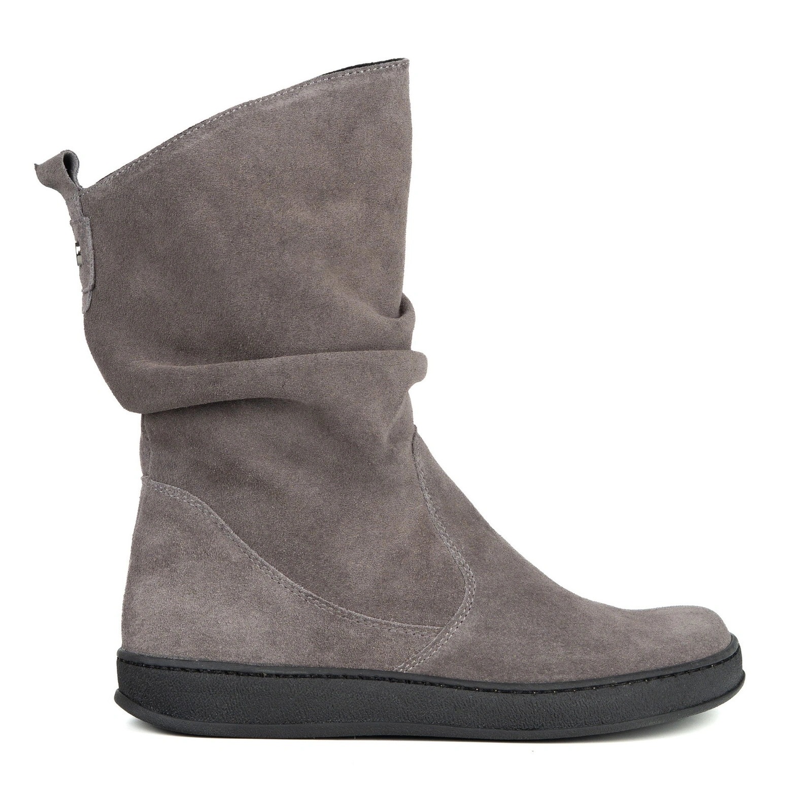 Dámské kotníkové boty barefoot boty Freja polské šedé 41