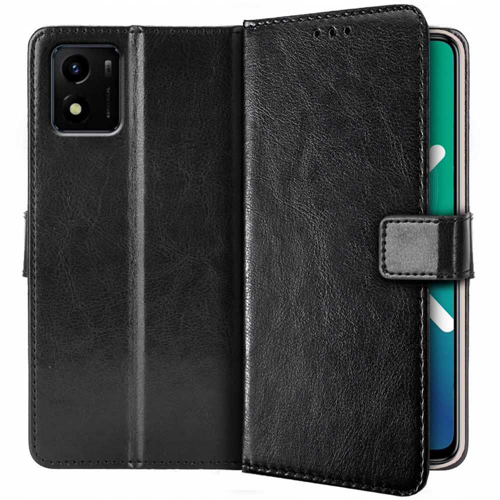 

Etui z Klapką do Vivo Y01, Obudowa Wallet Case