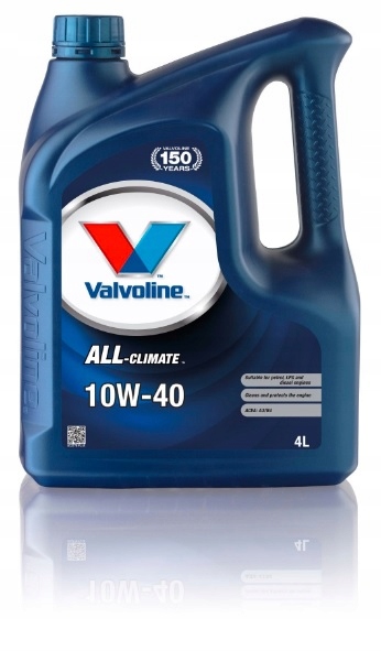

Valvoline All Climate 10W40 Acea A3/B4 4L