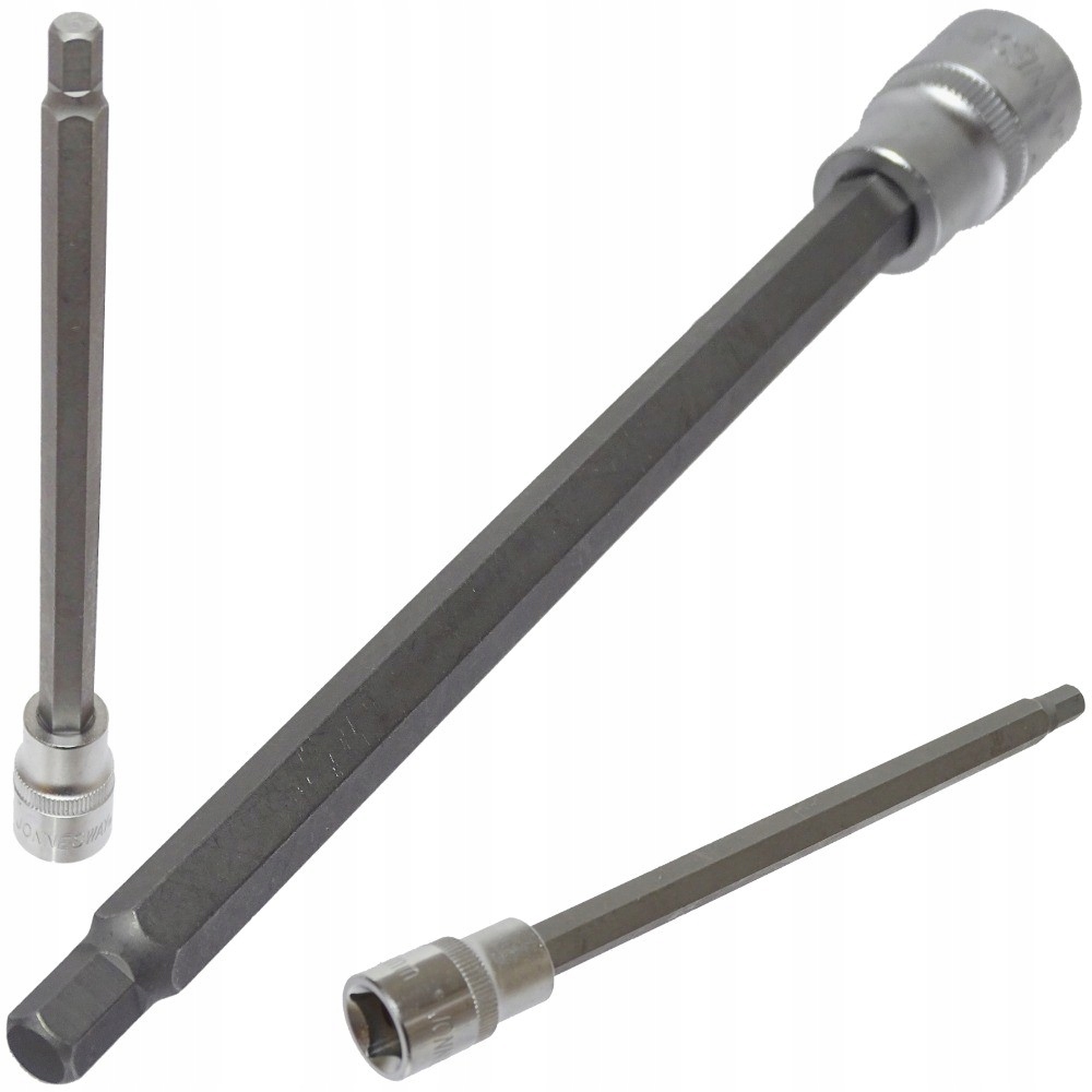Imbus klucz wpustowy H8x200mm Hex Bit z nasadką 1/2' Jonnesway