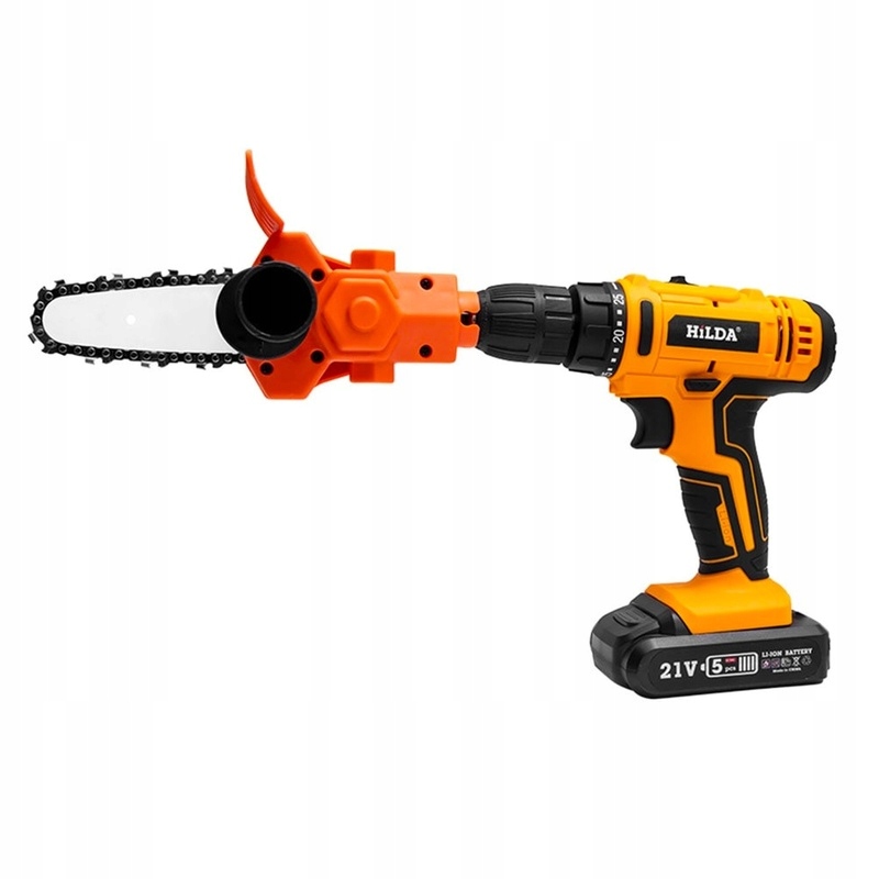 PRZYSTAWKA ADAPTER PIŁA ŁAŃCUCHOWA DO WIERTARKI WKRĘTARKI PORĘCZNA Typ przystawka