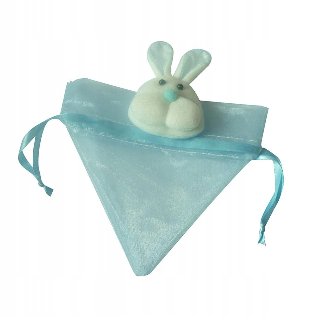 Organza triangular bags with string Easter Model torba na prezenty wielkanocne