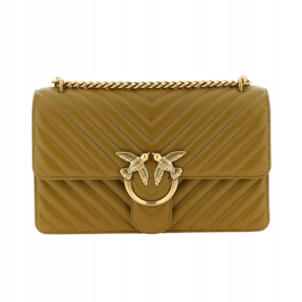 Pinko Olivová kabelka přes rameno pro ženy Love One Classic