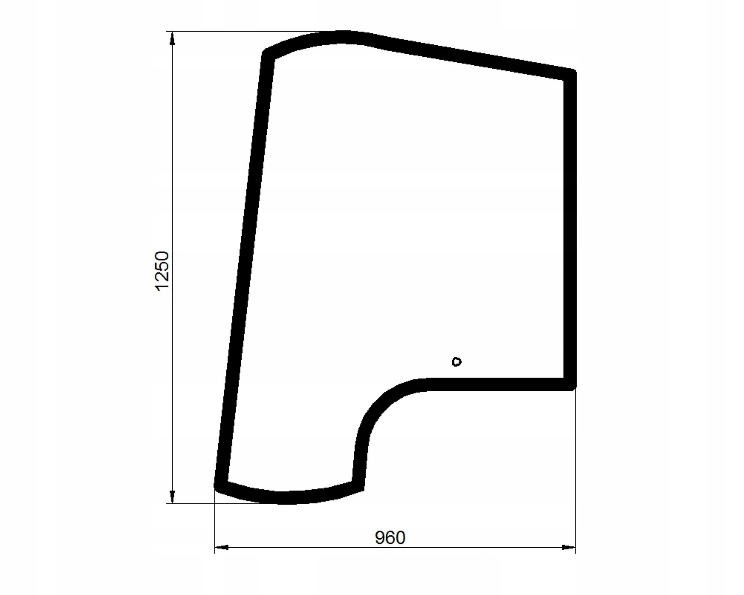 Case Terex Fermec boční pravý 6099911M1
