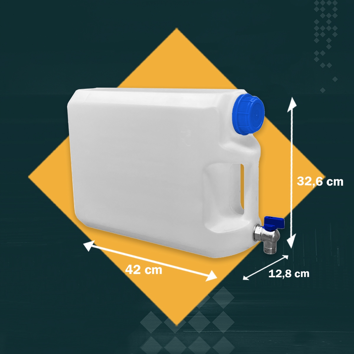 KANISTER ZBIORNIK na wodę POJEMNIK z KRANEM 10L EAN (GTIN) 8885589590492