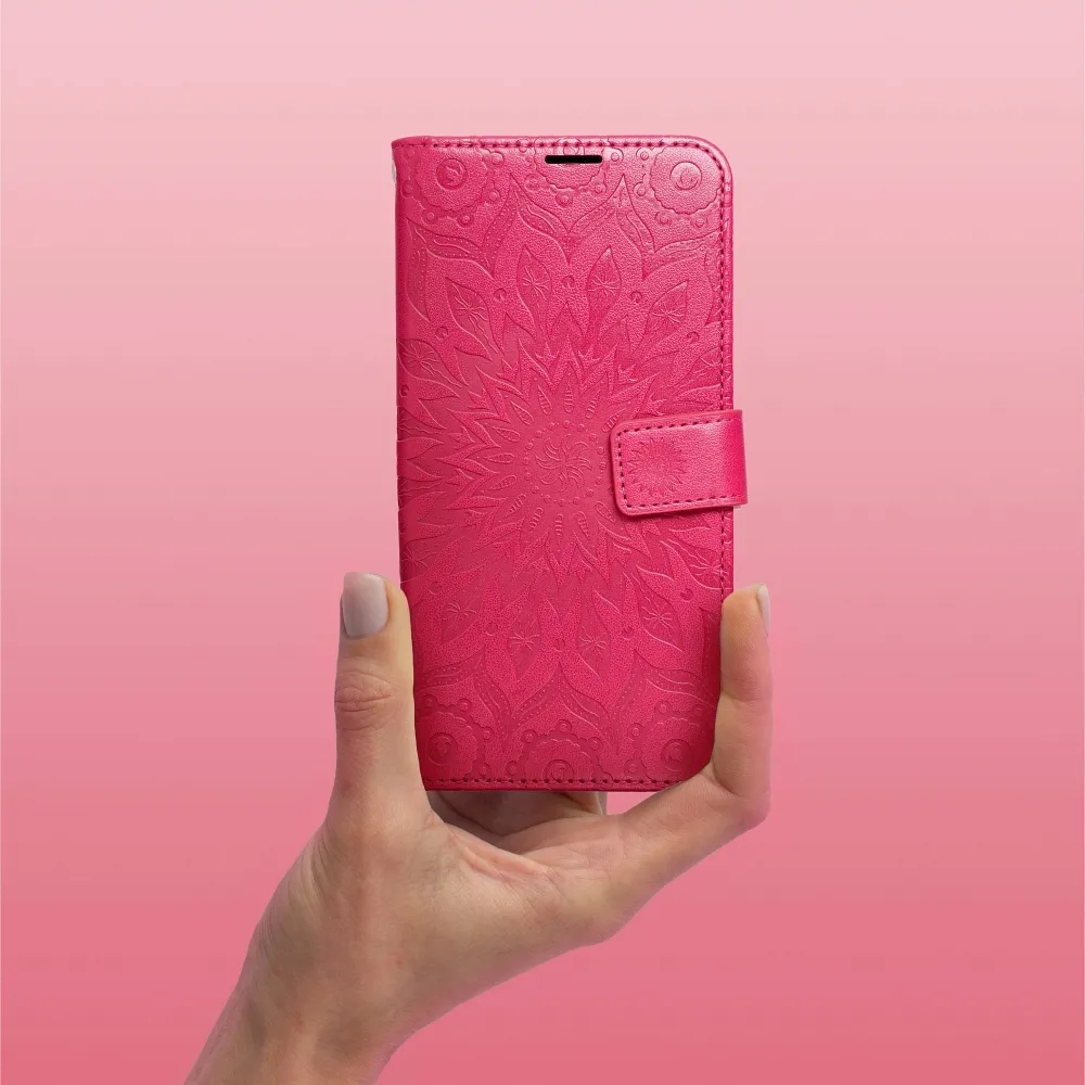 Kabura Mezzo Book do Xiaomi Redmi Note 15 Pro 5G mandala magenta