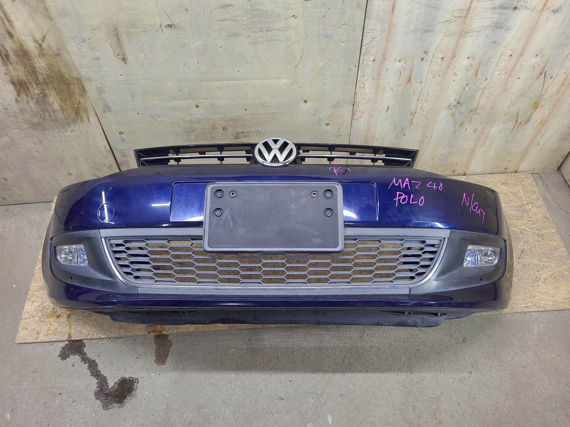 bumper front Volkswagen Polo 5 2012