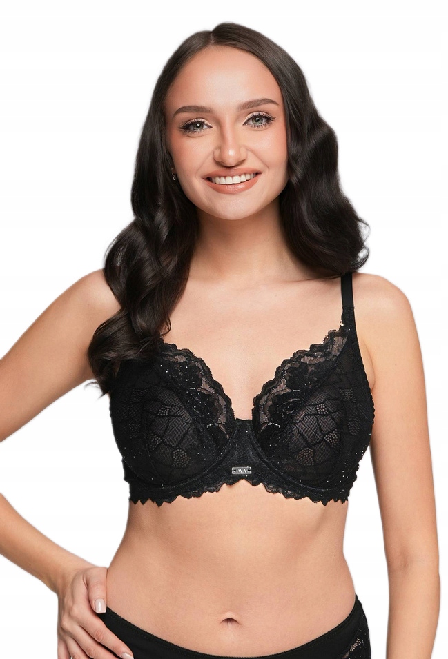 Ava Měkká/soft Podprsenka 2253 Černá Maxi 80K