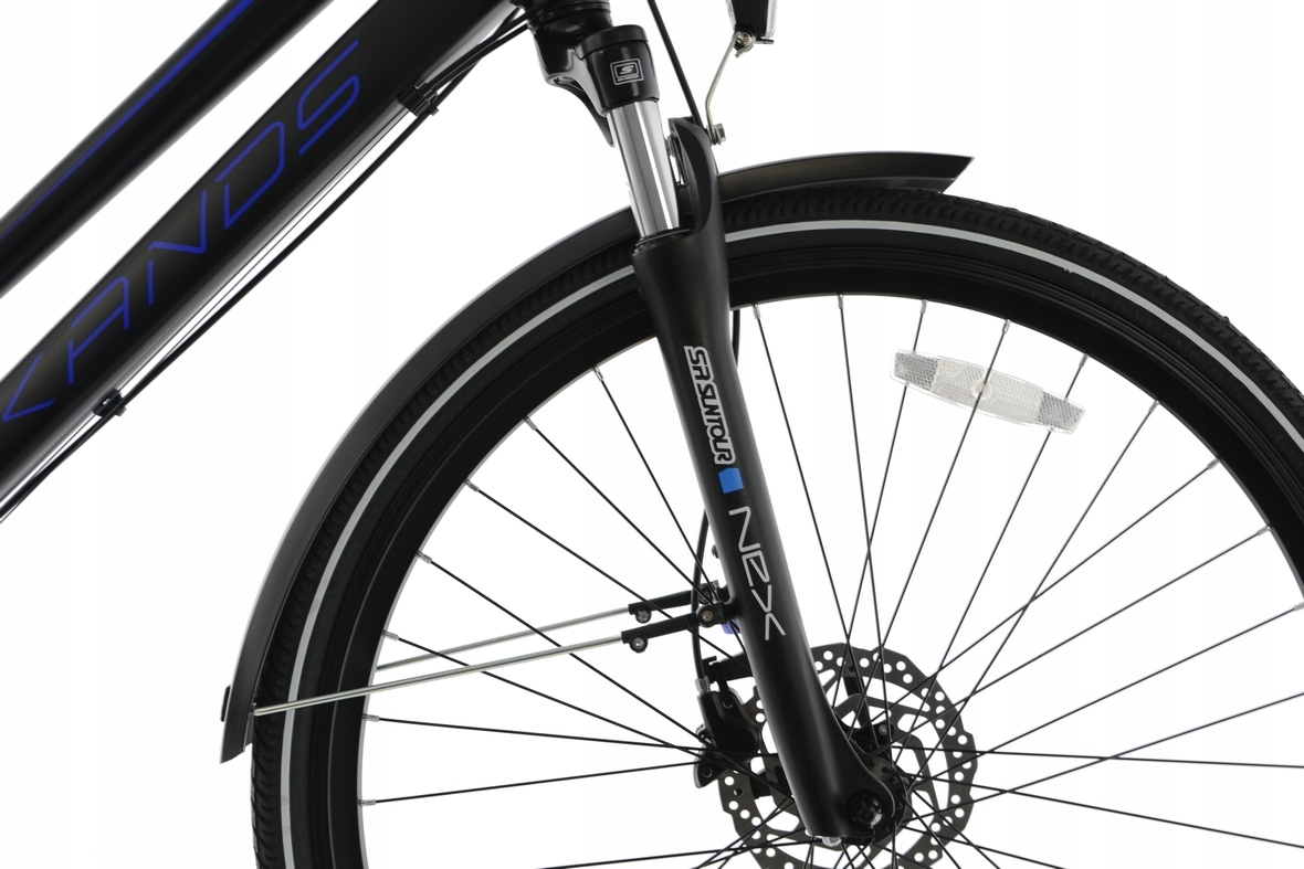 Rower Kands 28 Verso v1 D17 czar-nie r23 NOWOŚĆ !! Waga 16.9 kg