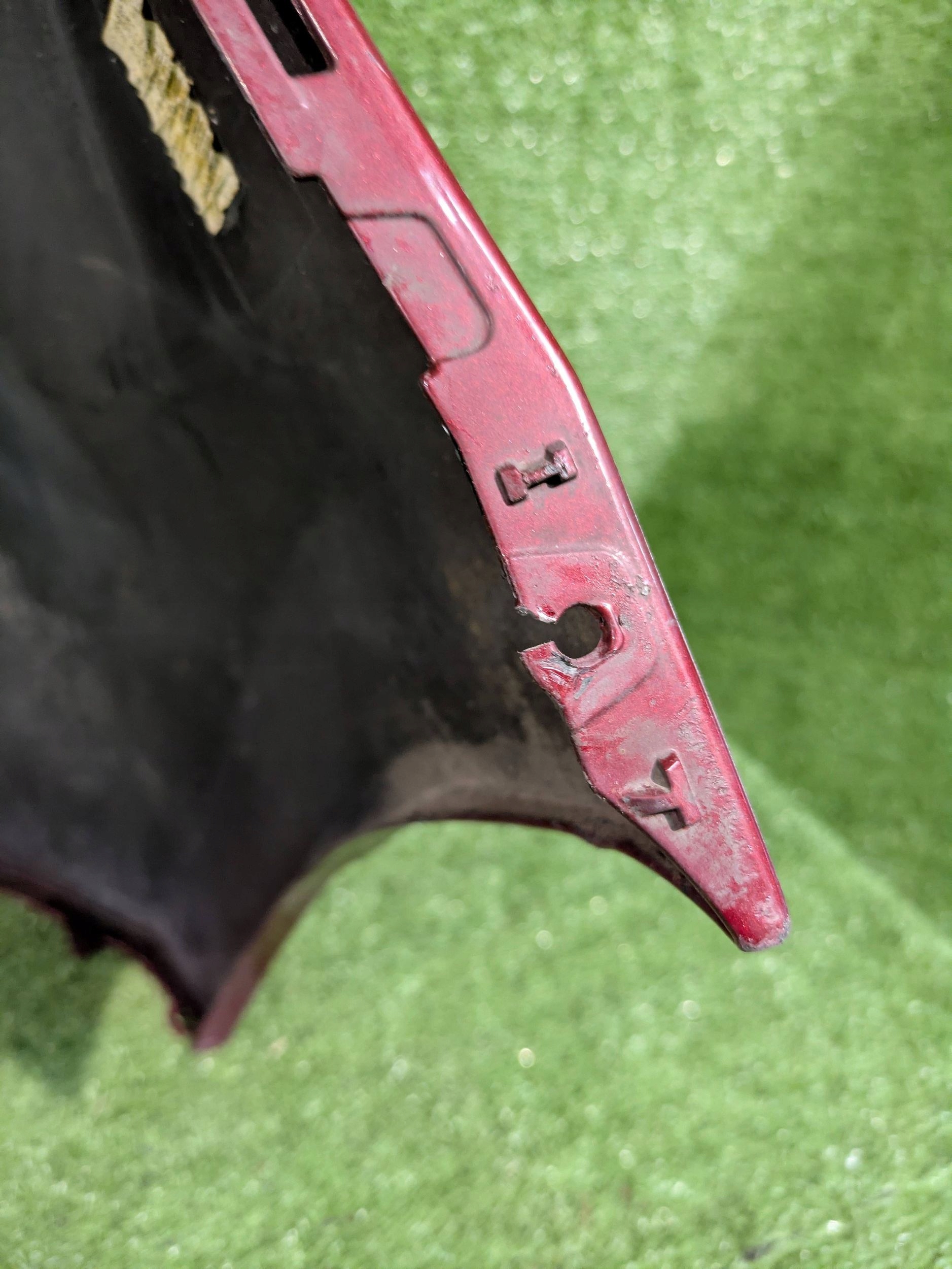 bumper rear part rear RENAULT CLIO IV HB LIFT 16- NR.8080