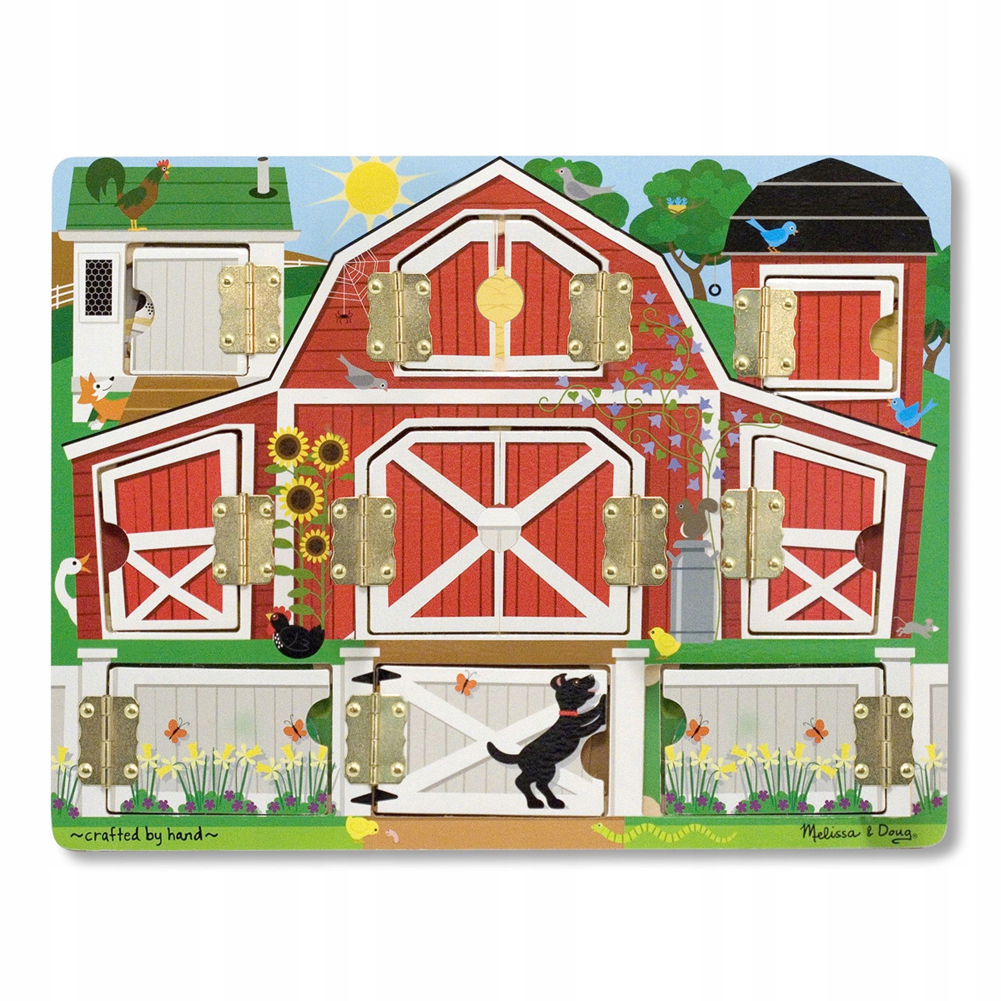 

Układanka magnetyczna Farma Wieś Melissa and Doug