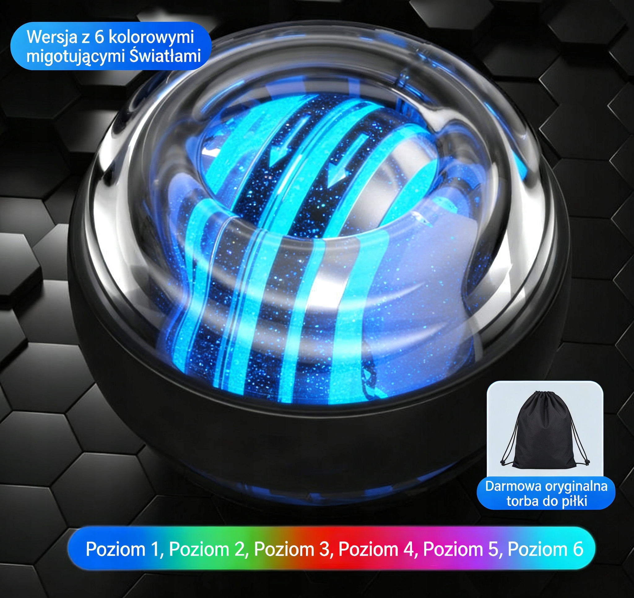 Gyroscopic Ball Power Ball Gyro Ball For Wrist Exercises Hands