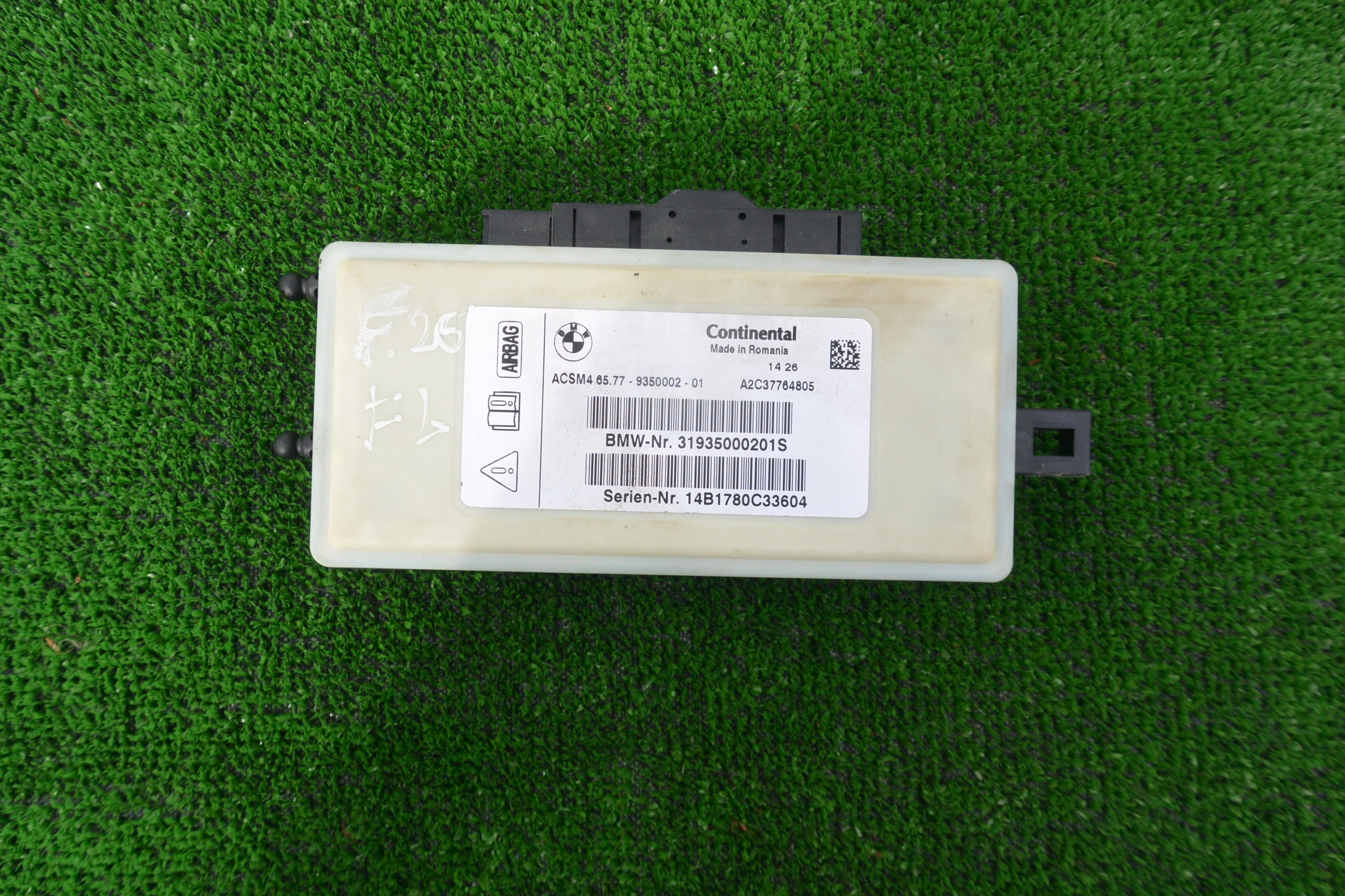 modulo SENSOR airbag BMW X3 F25 X4 F26 LIFT