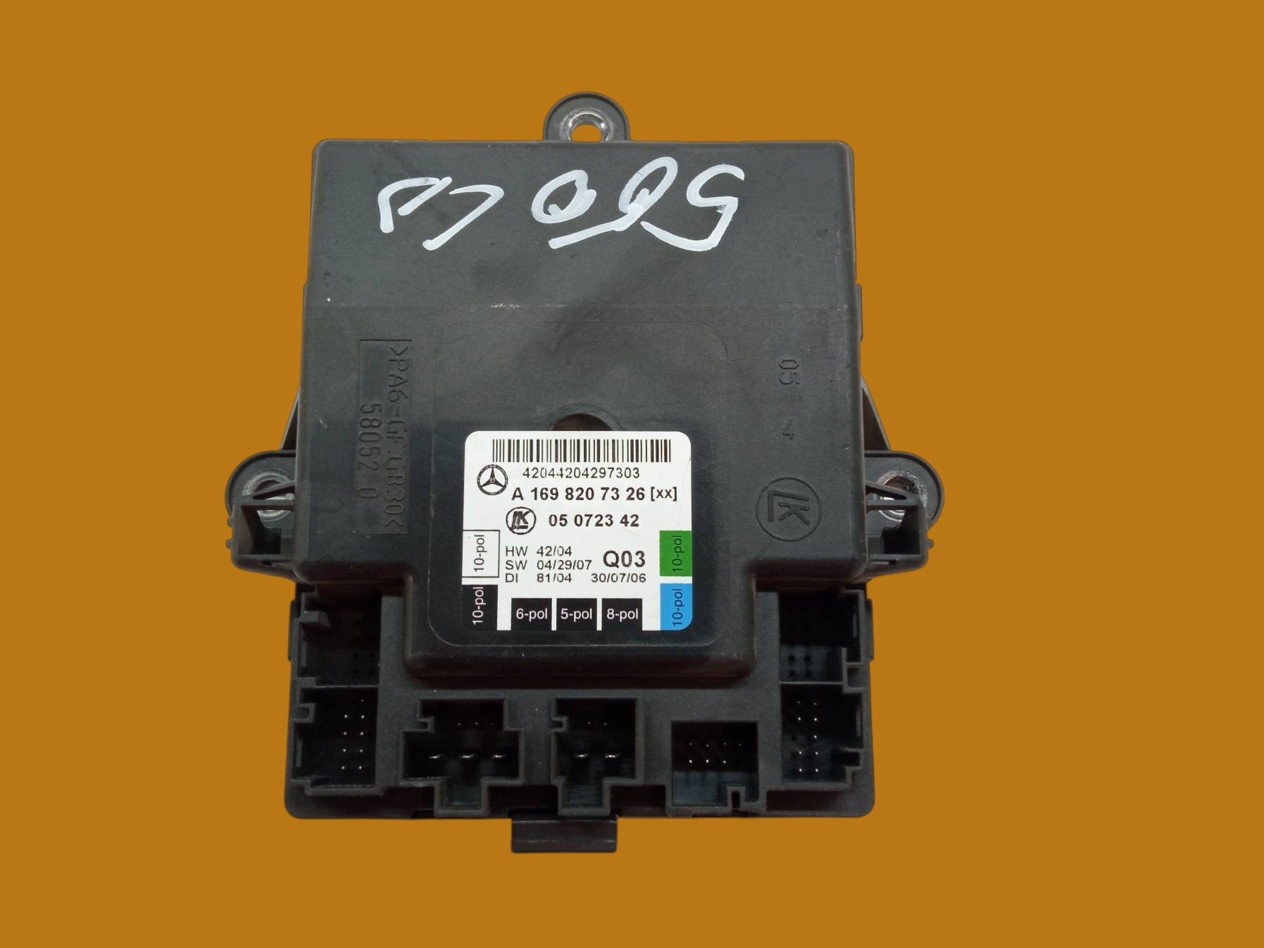 module door left front A1698207326 Mercedes-Benz A-klasa II (2004-12) W169