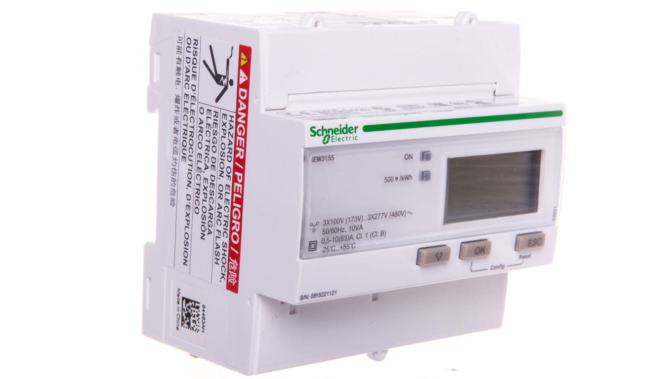 Počítadlo Schneider Electric 0 V IP20 0 A A9MEM3155