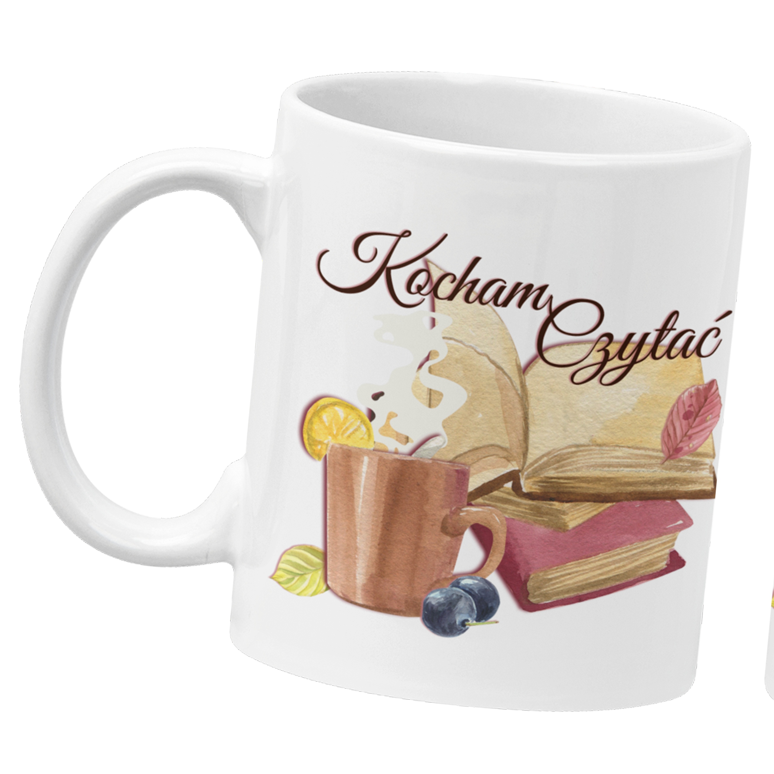 

Kubek kocham czytać Książki książka book