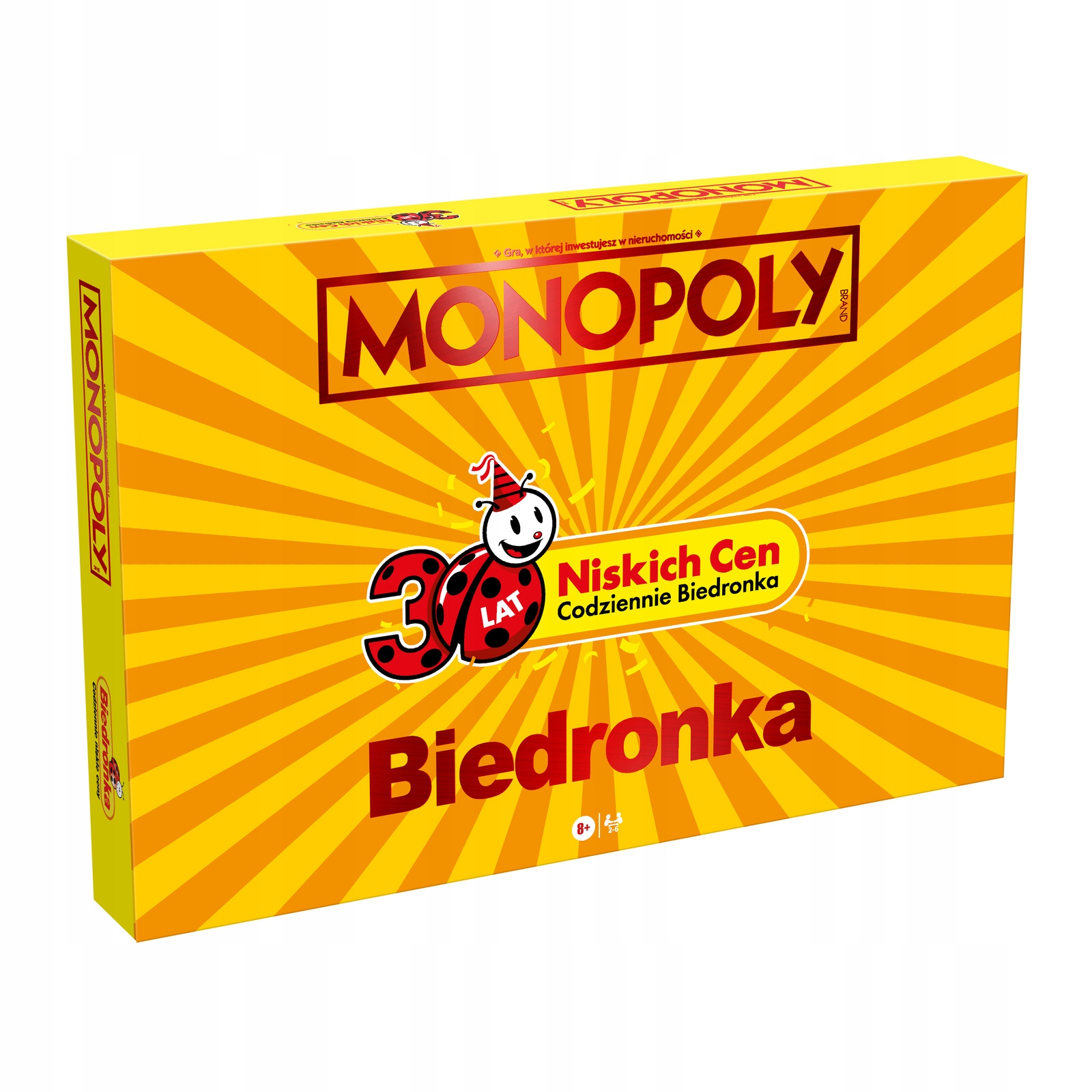 Hasbro Monopoly Biedronka Classic Gra Planszowa Limitowana Jubileuszowa