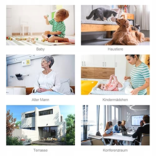 AOBOCAM Mini Kamera 1080P HD WLAN Kamera Z Monitoringiem Ruchu Aplikacja — miniatura 6