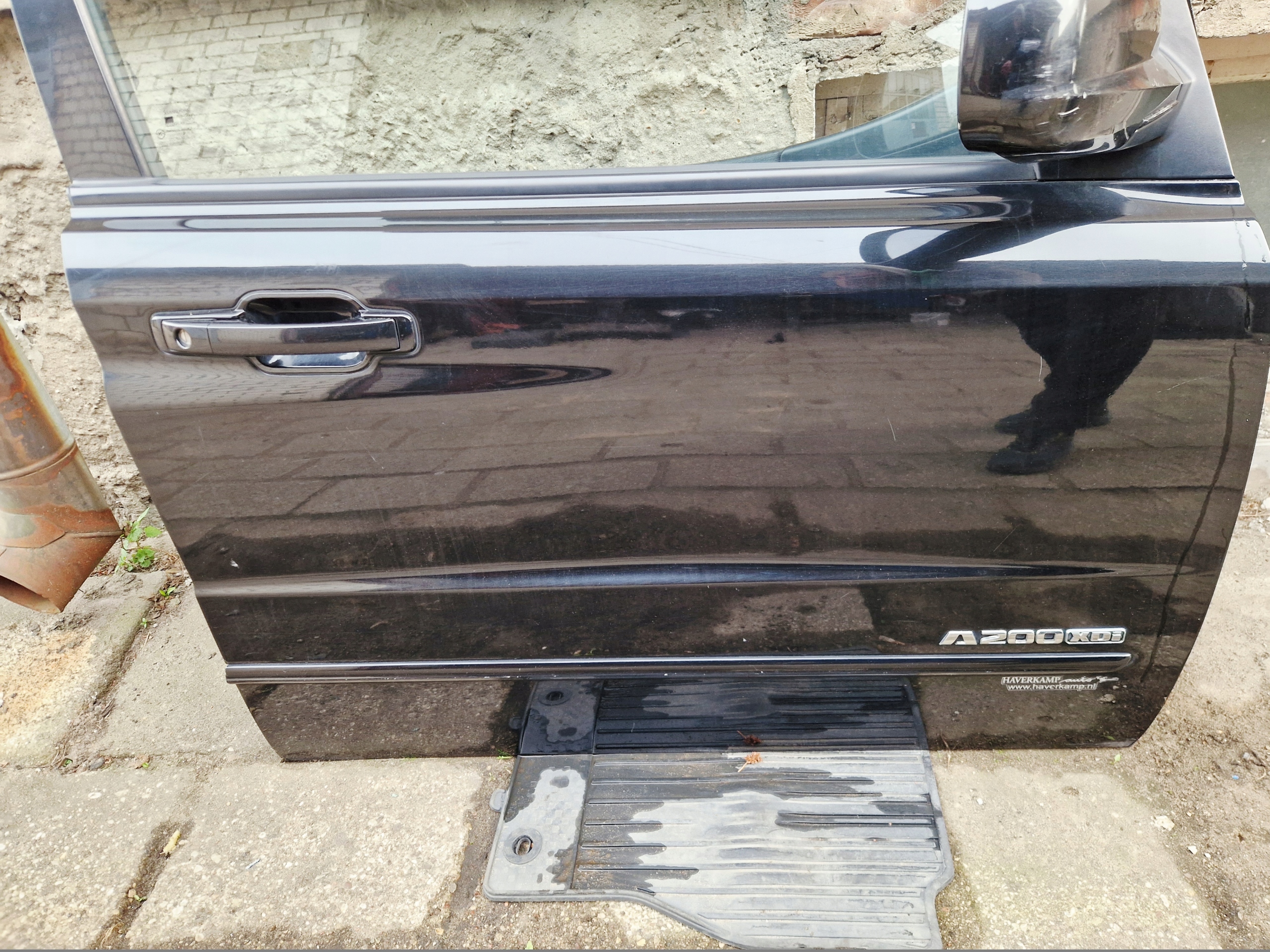 SSANGYONG ACTYON door right front front black, colour LAK complete