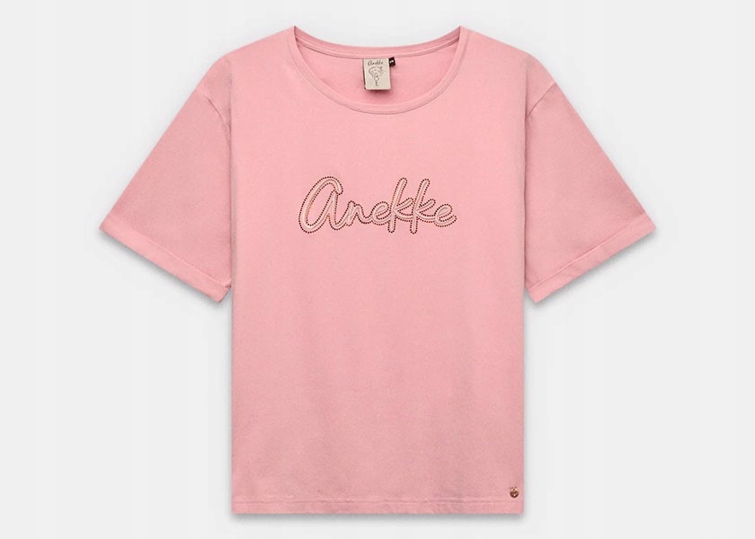 Anekke Tričko 42271-107/207 L/XL Pink tričko s logem